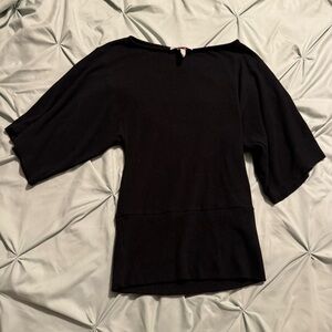 Lipstick Boutique Black Women's Blouse